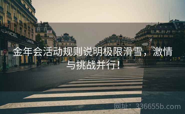 金年会活动规则说明极限滑雪，激情与挑战并行！