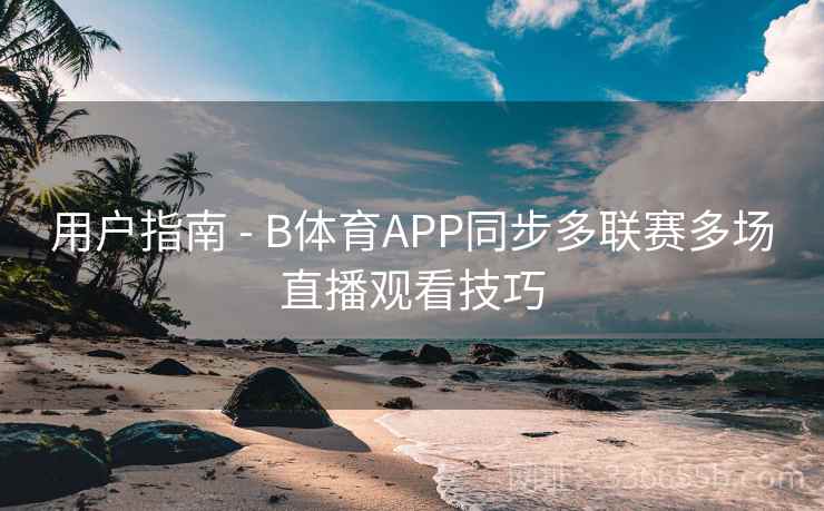 用户指南 - B体育APP同步多联赛多场直播观看技巧  第2张