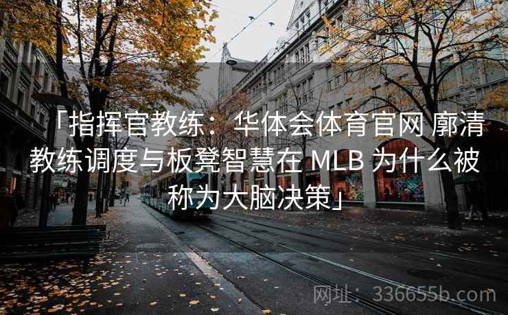 「指挥官教练：华体会体育官网 廓清教练调度与板凳智慧在 MLB 为什么被称为大脑决策」  第2张
