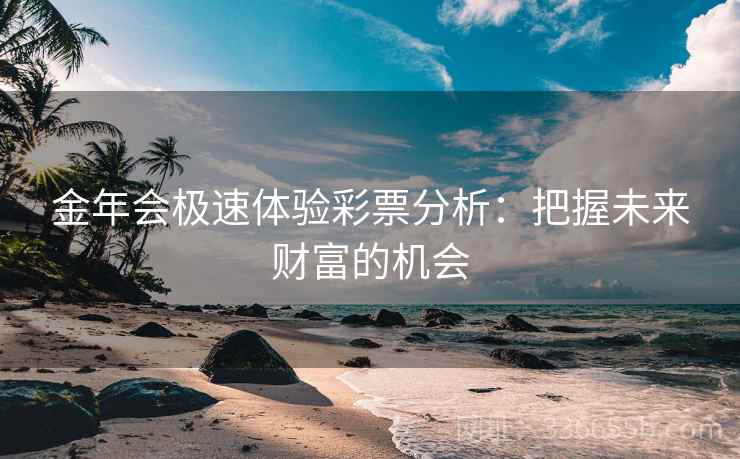 金年会极速体验彩票分析：把握未来财富的机会