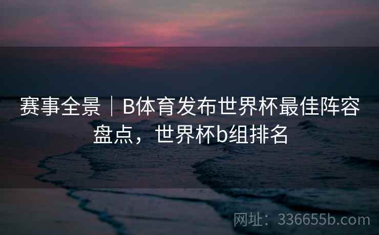 赛事全景｜B体育发布世界杯最佳阵容盘点，世界杯b组排名  第2张