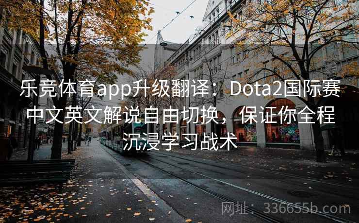 乐竞体育app升级翻译：Dota2国际赛中文英文解说自由切换，保证你全程沉浸学习战术  第2张