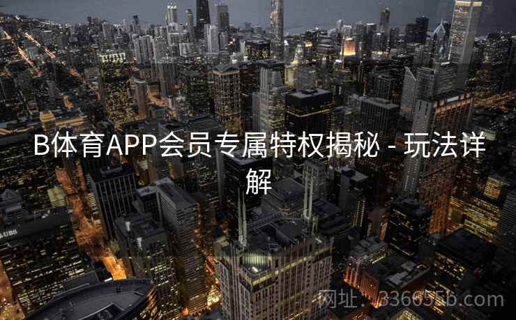 B体育APP会员专属特权揭秘 - 玩法详解  第2张